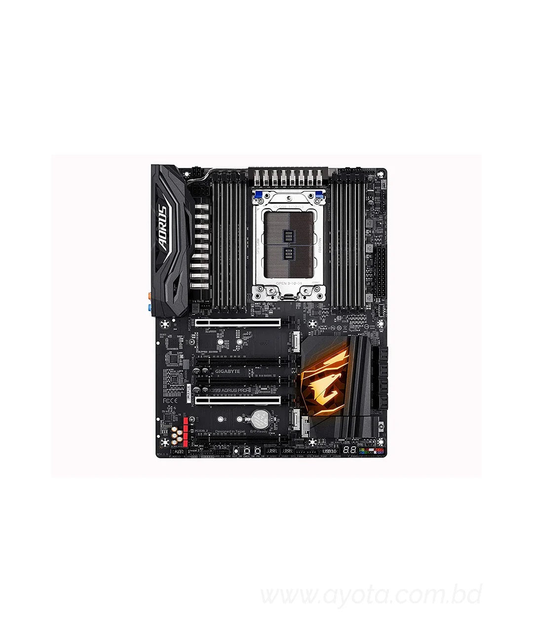 Gigabyte X399 AORUS PRO DDR4 AMD TR4 Socket Motherboard-Best Price In BD