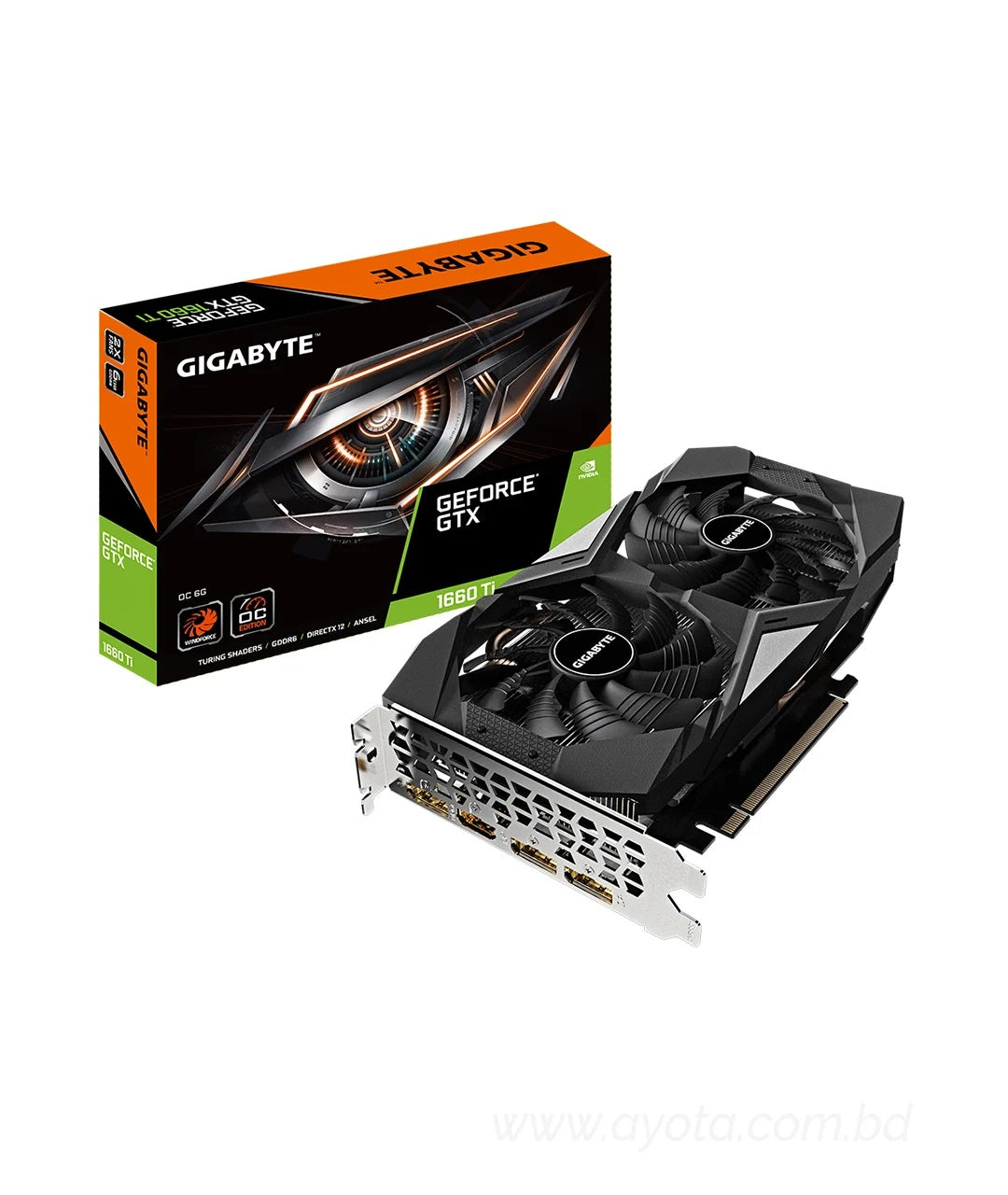 GIGABYTE GeForce® GTX 1660 Ti OC 6G