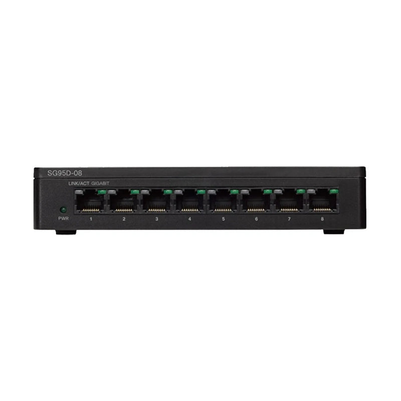 Cisco SG95D-08 Easy-To-Use 8-Port Gigabit Desktop Switch