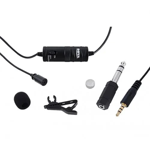 BOYA M1 Microphone For Smartphone, DSLR, Laptop