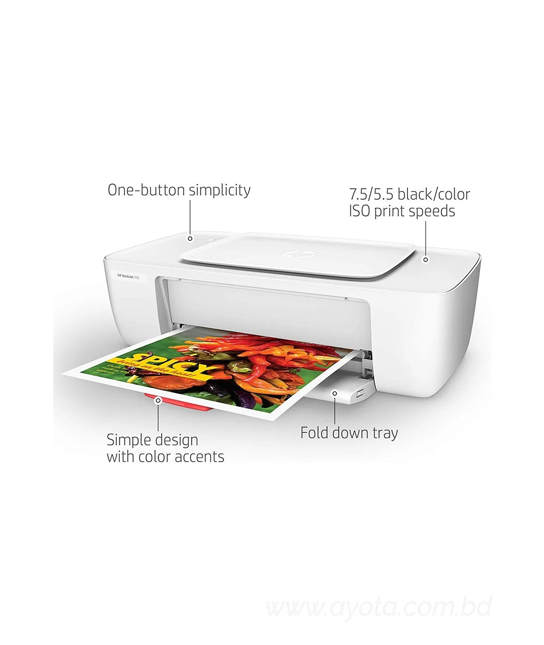 HP Deskjet 1112 Color Printer