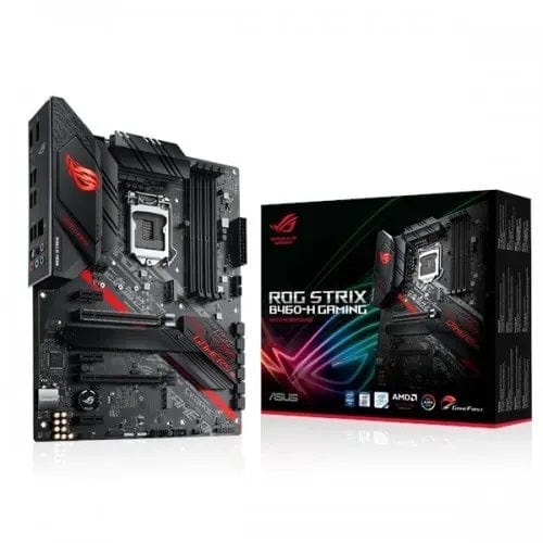 ASUS ROG STRIX B460-H GAMING LGA 1200 Intel B460 SATA 6Gb/s ATX Intel Motherboard