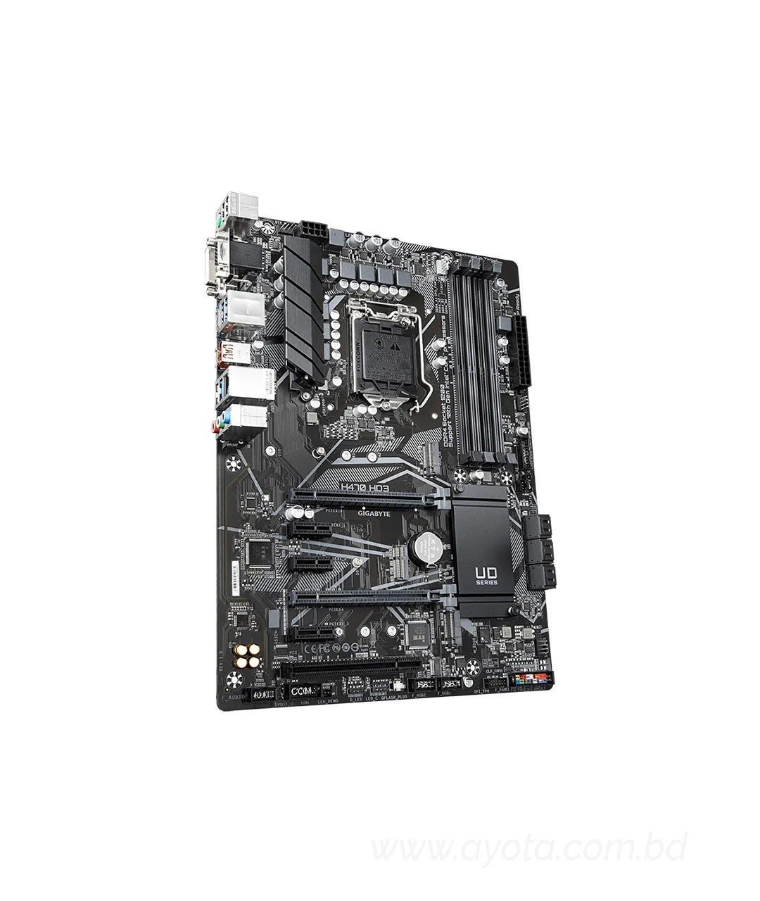 GIGABYTE H470 HD3 10th Gen Ultra Durable ATX Motherboard-Best Price In BD