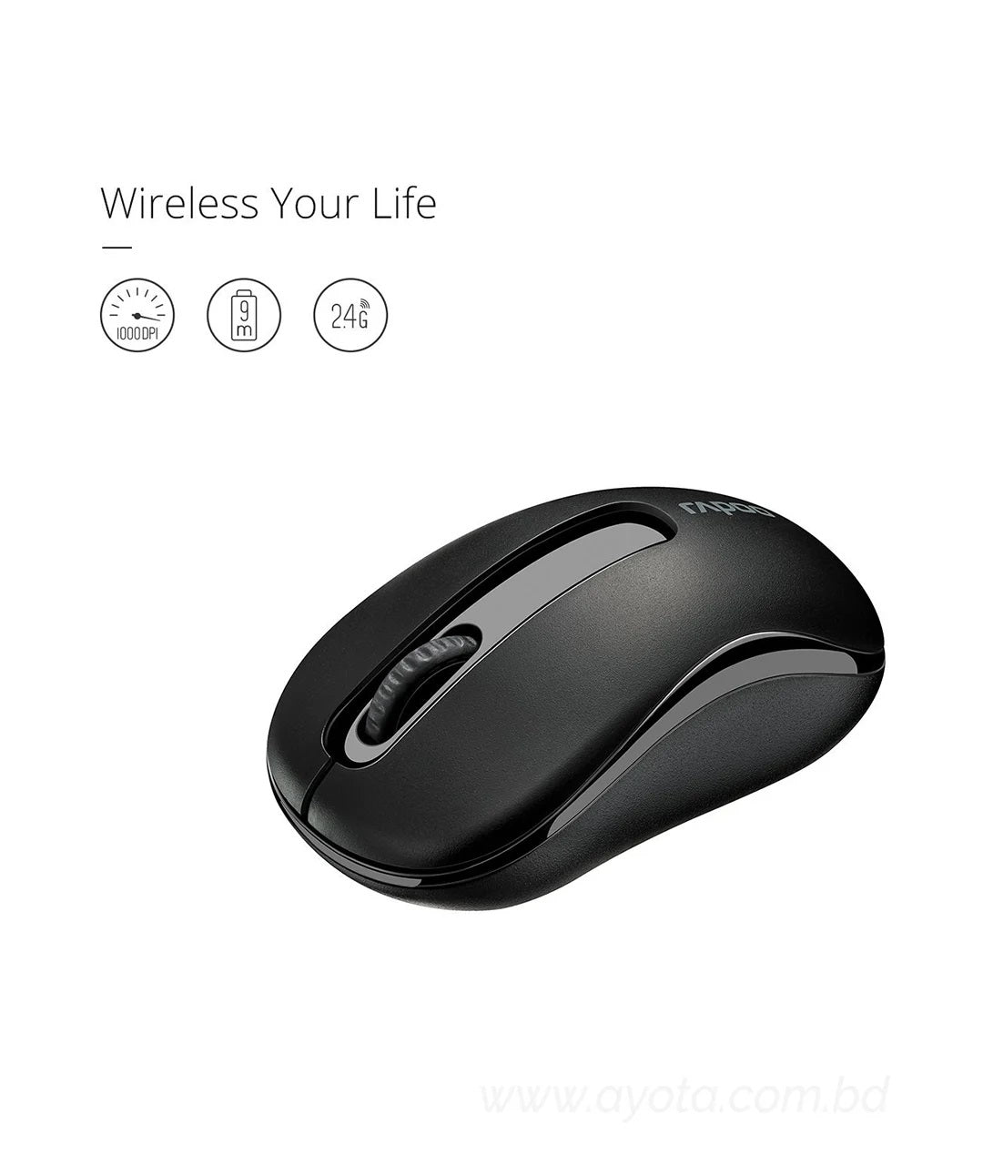 Rapoo M10 Wireless Optical mouse