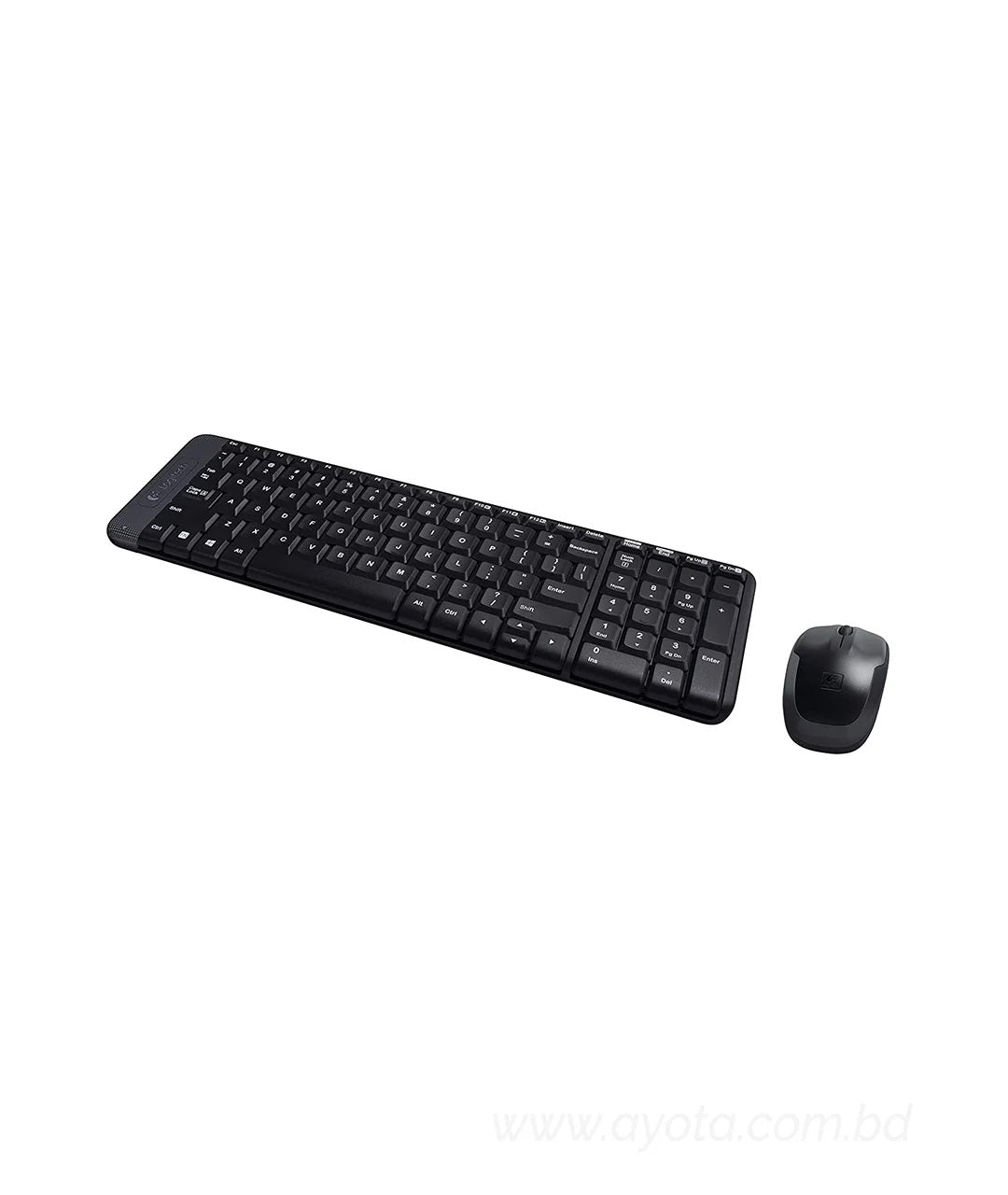 Logitech MK215 Wireless Keyboard and Mouse Combo for Windows, 2.4 GHz Wireless