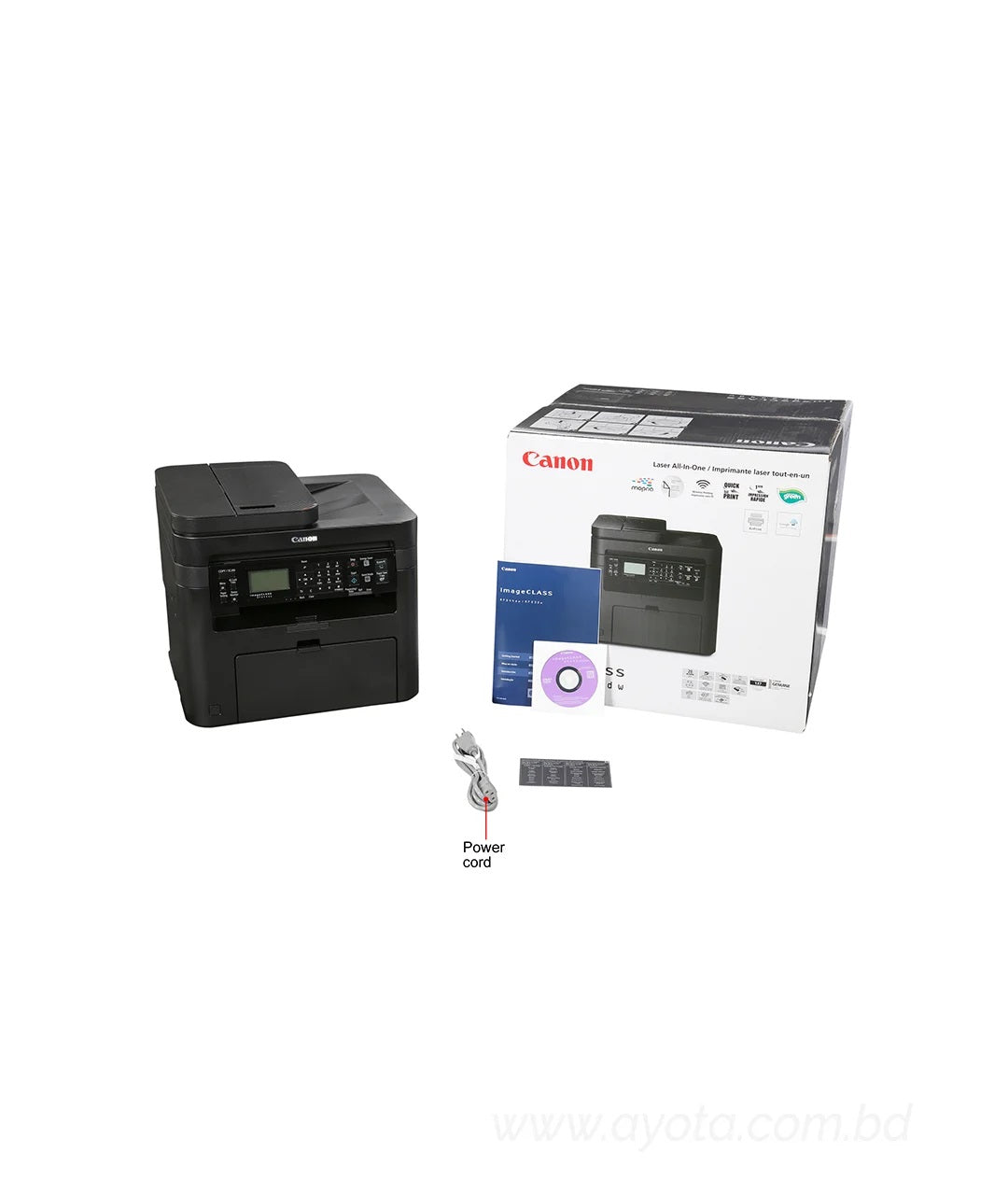 Canon imageCLASS MF244dw Wireless Multifunction Printer-Best Price In BD