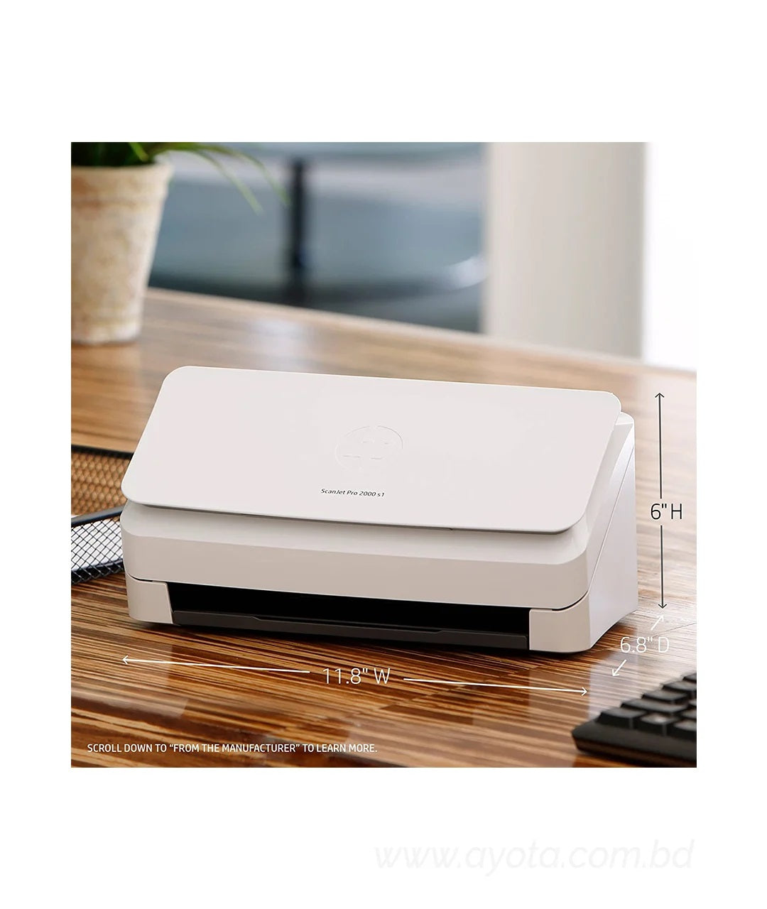 HP ScanJet Pro 2000 s1 Sheet-feed OCR Scanner-Best Price In BD