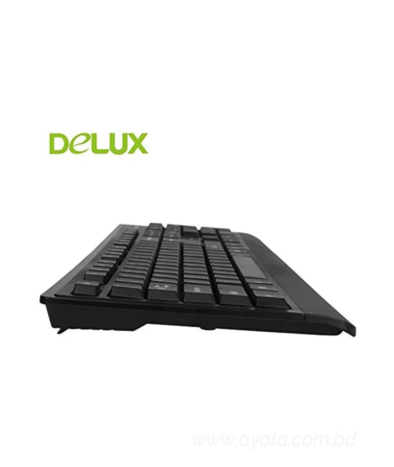 Delux K6010 Wired USB Keyboard