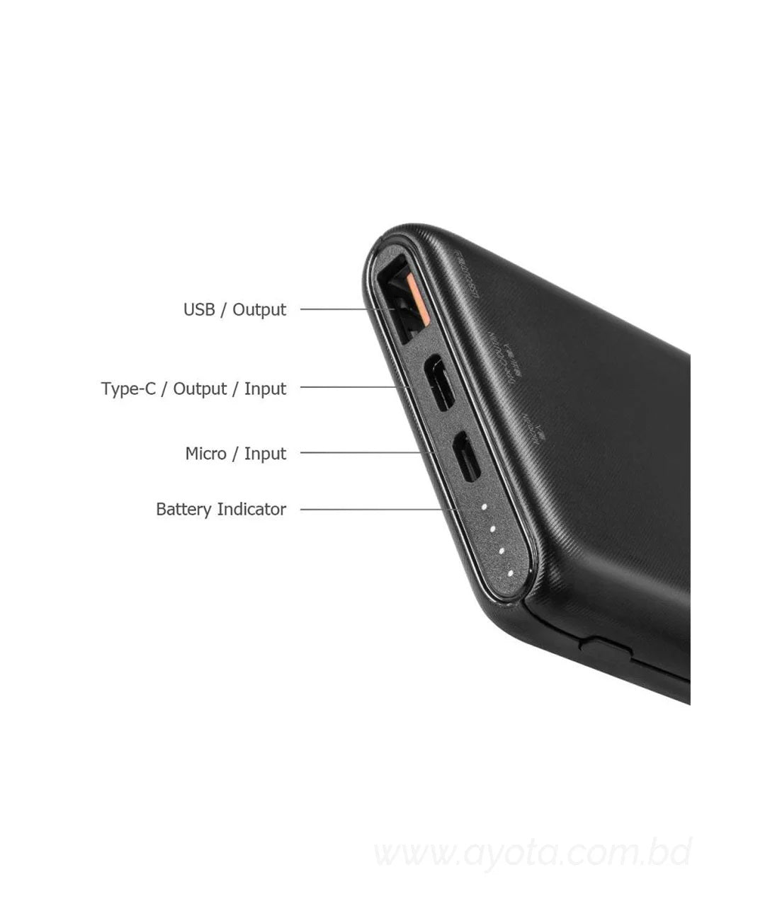 Baseus 18W USB C PD & QC 3.0 Bipow N1PD 10000MAh Power Bank