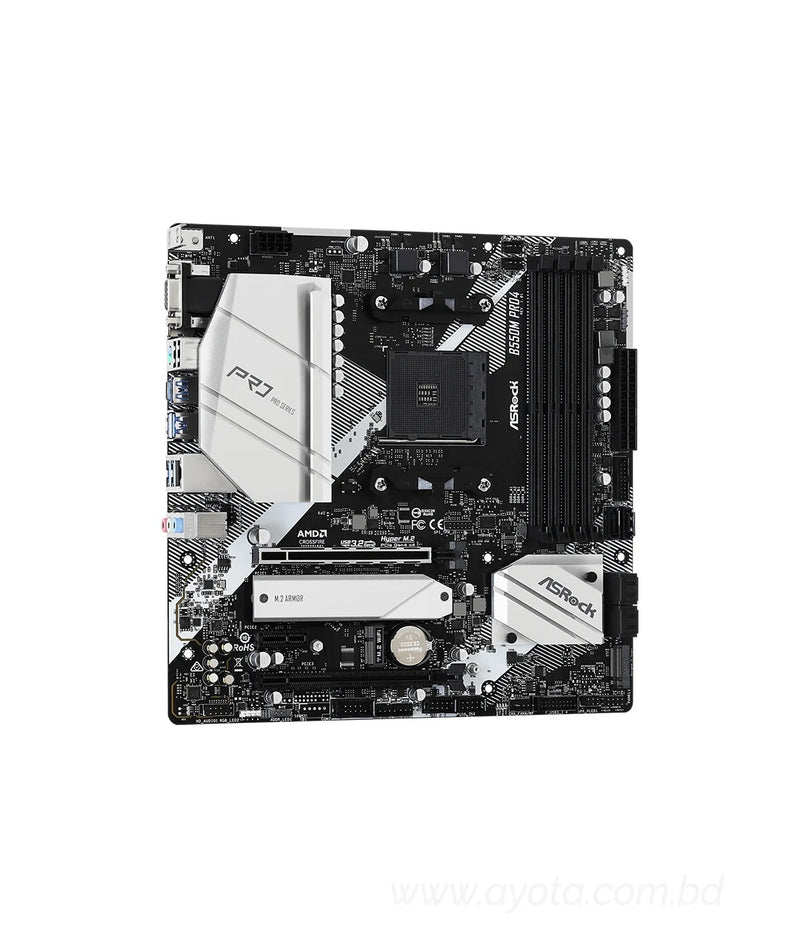 ASRock B550M Pro4 DDR4 AMD Motherboard-Best Price In BD