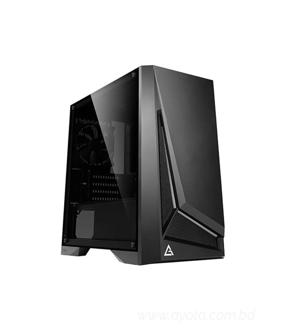 Antec DP301M Compact Micro-ATX Gaming Case, The Dapper Dark Phantom