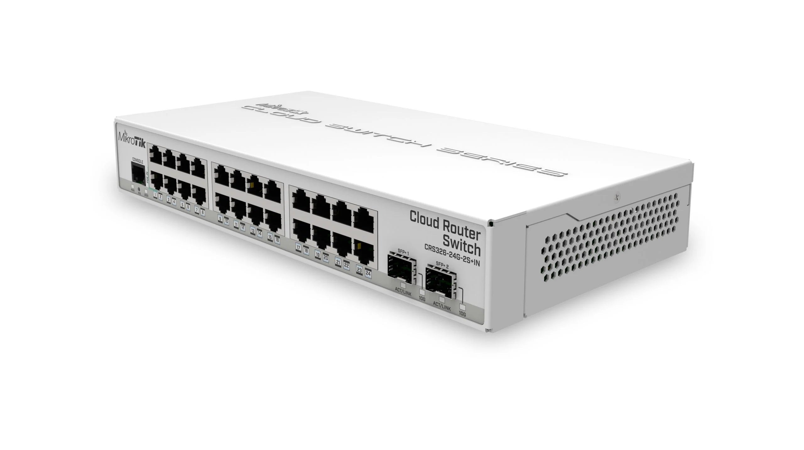 Mikrotik CRS326-24G-2S+RM 24 Gigabit port Mountable Rack Switch-best price in bd