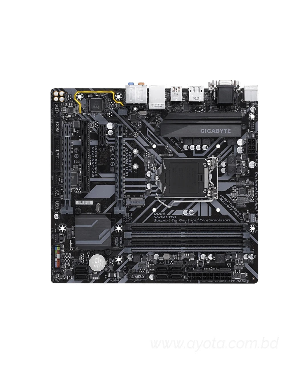 Gigabyte B360M D3H 8th Gen Micro ATX Motherboard-Best Price In BD