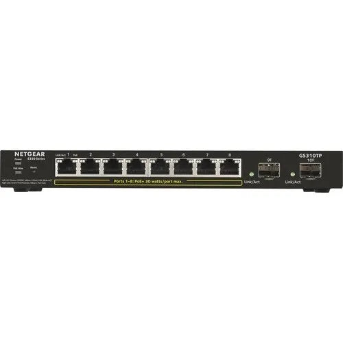 Netgear GS310TP 8-Port Gigabit PoE+ Ethernet Smart Switch-best price in bd