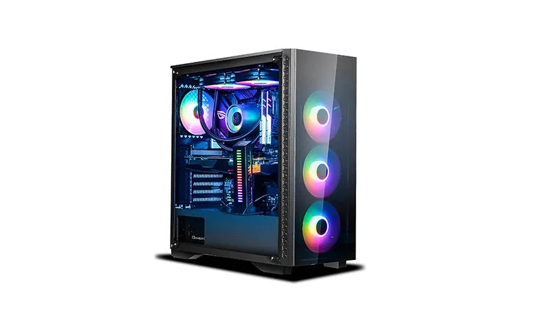 DEEPCOOL MATREXX 50 ATX Mid Tower/3pcs ARGB Cooling Fan/Front Panel and Side Panel Tempered Glass/PSU Cover/E-ATX MB Supported