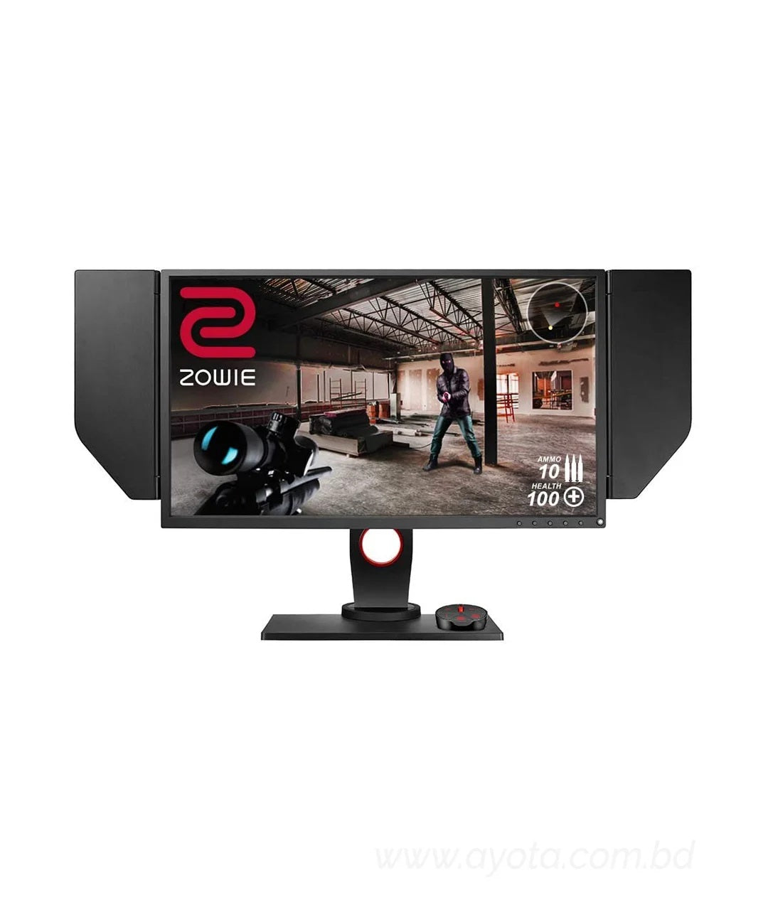 BenQ ZOWIE XL2546 25" (Actaul size 24.5") 1080p 1ms(GTG) 240Hz eSports Gaming Monitor, DyAc, S-Switch, Shield, Black eQualizer, Color Vibrance, Height Adjustable, VESA Ready