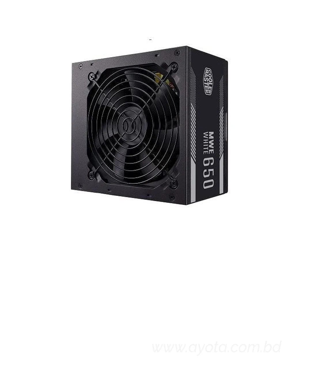 Cooler Master MWE 650W V2 Non-Modular 80 Plus White Certified Power Supply-Best Price In BD