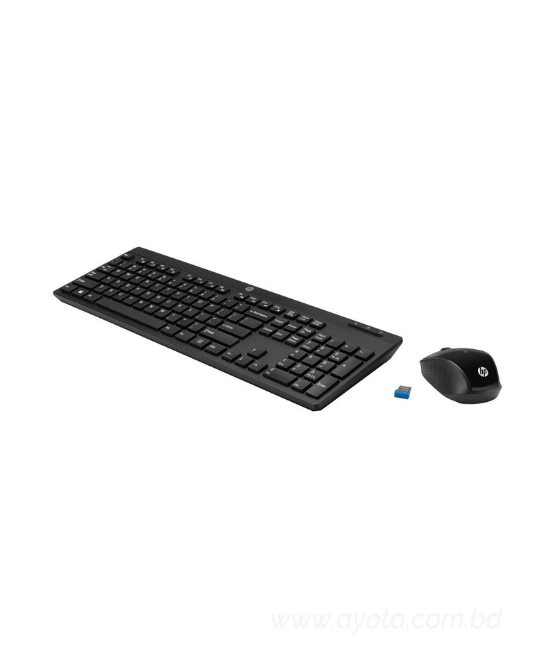 HP HP-200 Wireless Keyboard and Mouse Combo (Black)