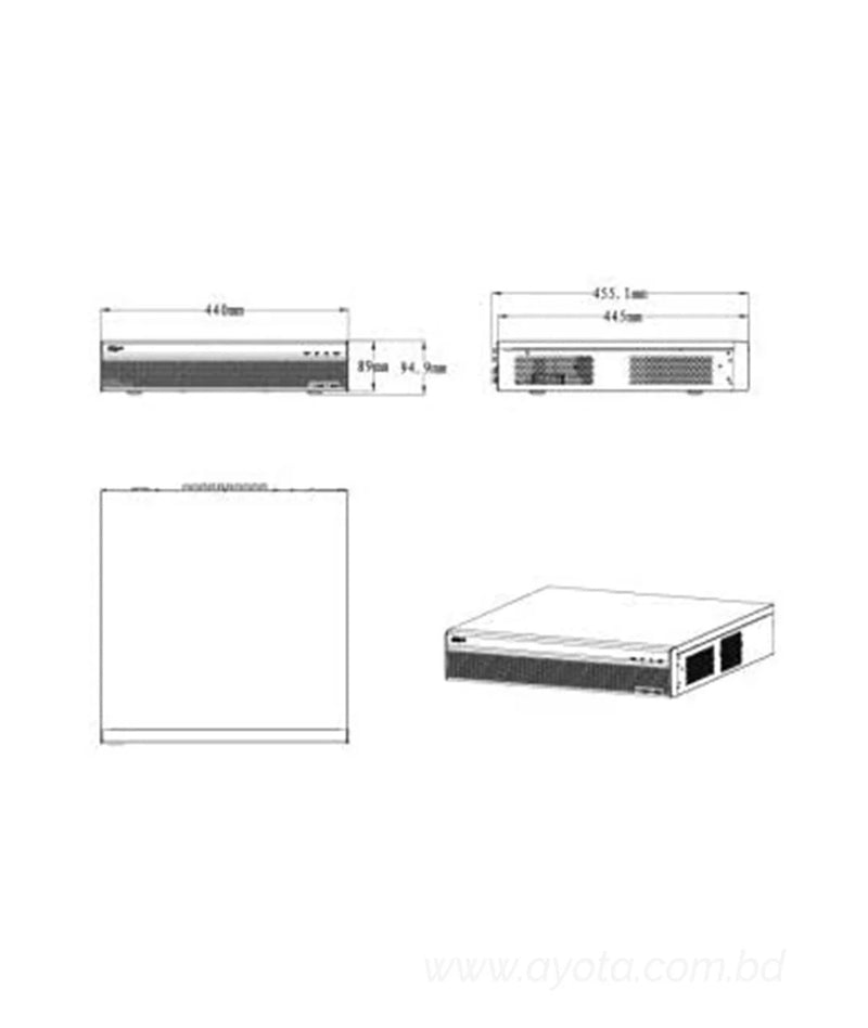 Dahua DHI-NVR5832-4KS2 32 Channel Network Video Recorder (NVR)-Best Price In BD
