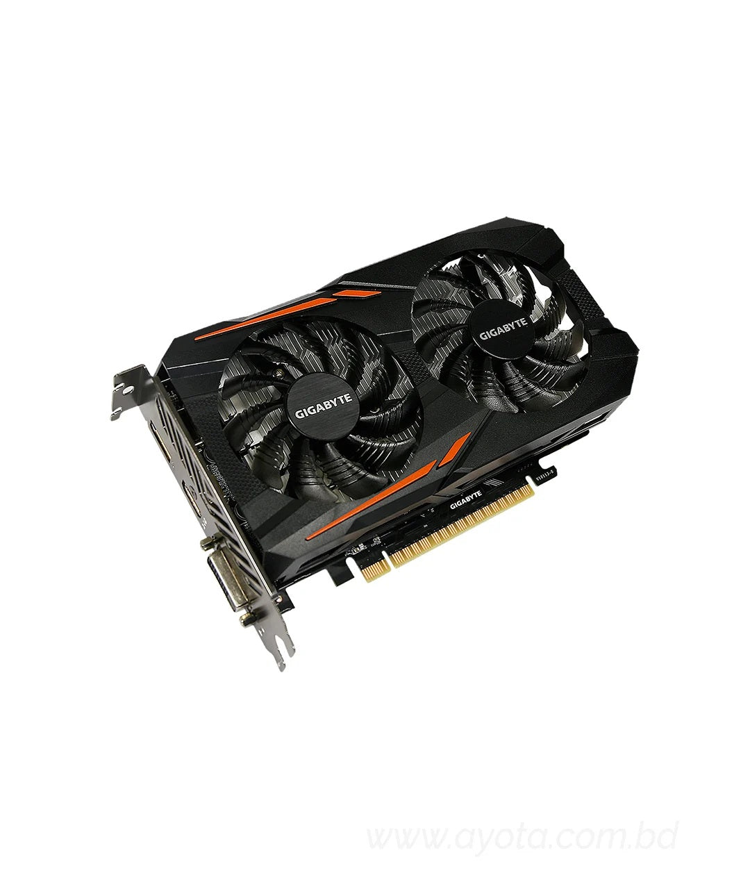 GIGABYTE GeForce GTX 1050 Ti DirectX 12 GV-N105TOC-4GD 4GB 128-Bit GDDR5 PCI Express 3.0 x16 ATX Video Cards