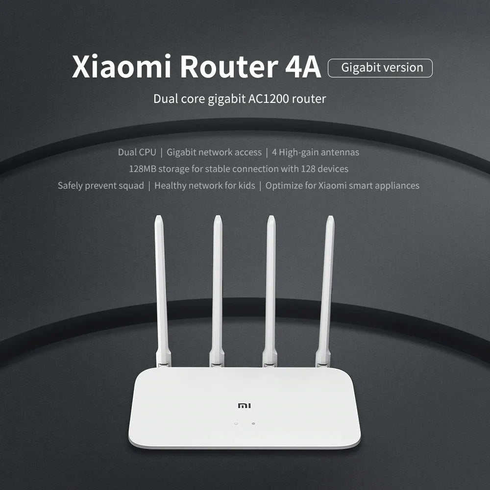 XIAOMI Mi Router 4A High-Speed Dual Band AC1200 Router