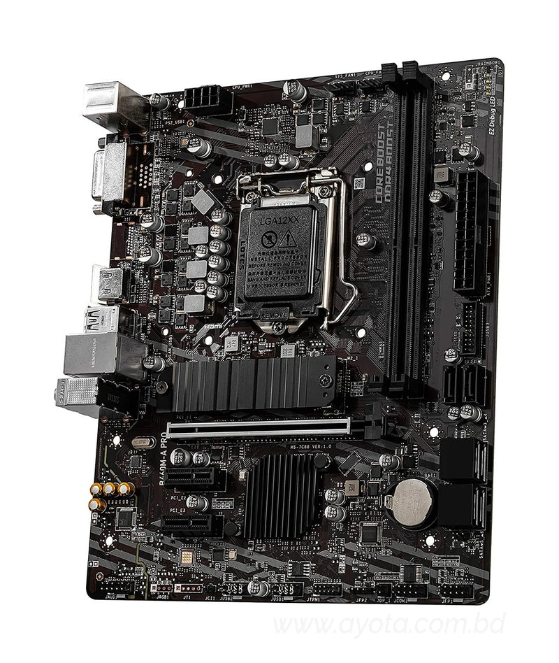 MSI Intel B460M-A Pro 10th Gen Intel Motherboard-Best Price In BD-Best Price In BD