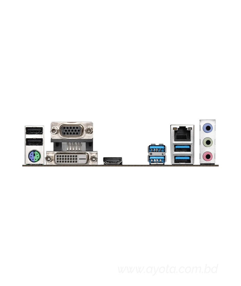 ASRock B365M-HDV LGA 1151 (300 Series) Intel B365 SATA 6Gb/s Micro ATX Intel Motherboard