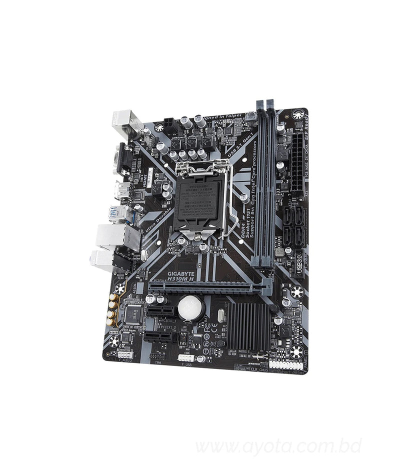 Gigabyte H310M H 8th Gen Micro ATX Motherboard-best price in bd
