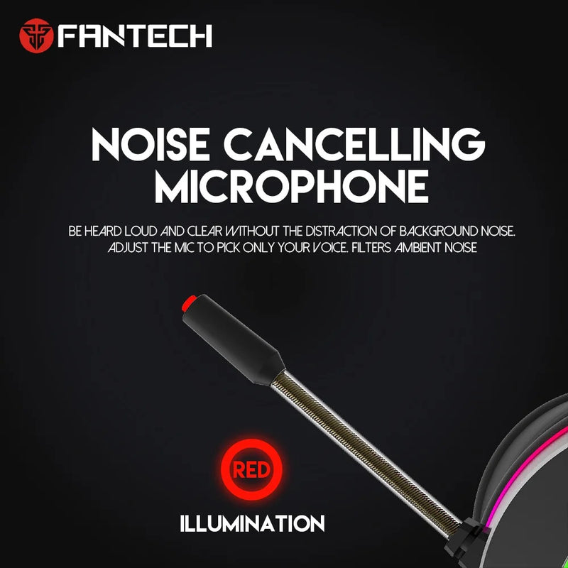 FANTECH Surround Sound RGB Gaming Headset HG23 OCTANE 7.1 True