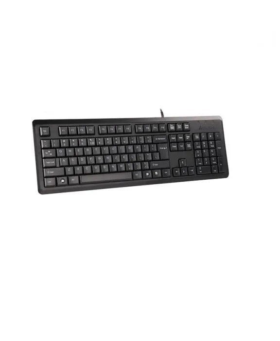 A4 Tech KR-92 USB Keyboard with Bangla, Black