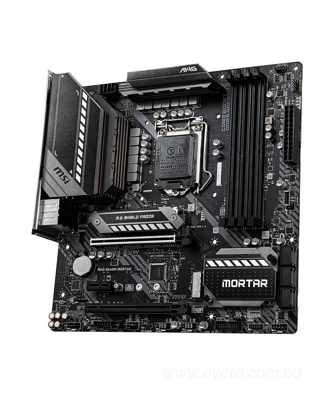 MSI MAG B460M Mortar Intel 10th Gen Micro-ATX Motherboard-Best Price In BD