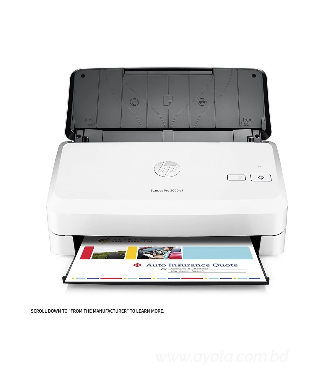 HP ScanJet Pro 2000 s1 Sheet-feed OCR Scanner-Best Price In BD