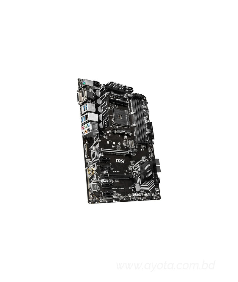 MSI B450M-A PRO MAX AMD AM4 Motherboard-Best Price In BD