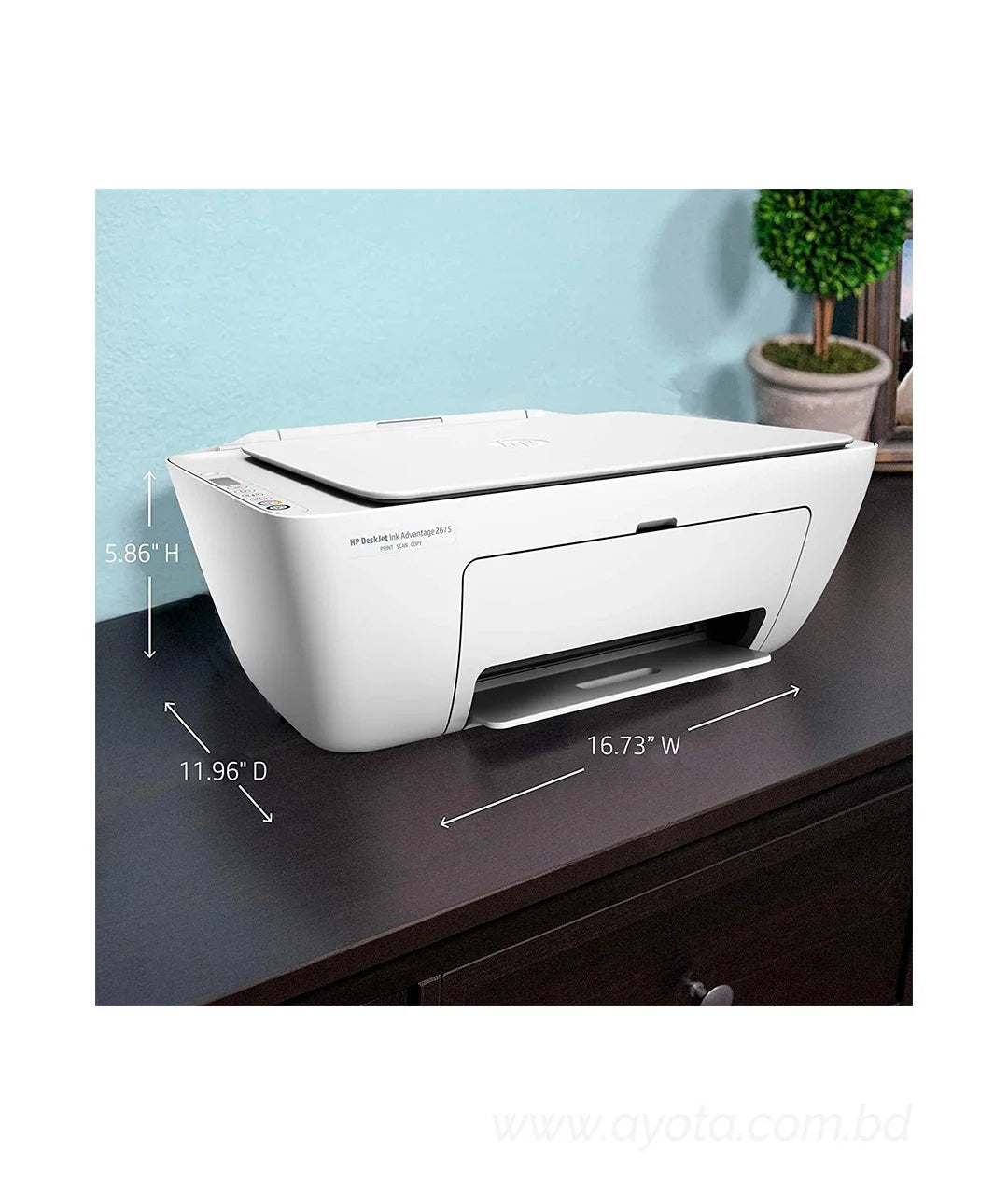 HP DeskJet Ink Advantage 2675 All-In-One Printer