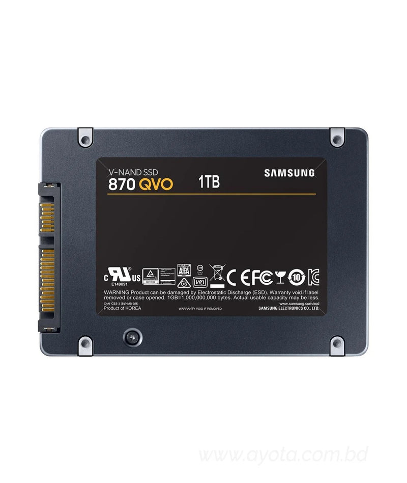 Samsung 870 QVO 1TB 2.5” SATA III SSD-BEST PRICE IN BD