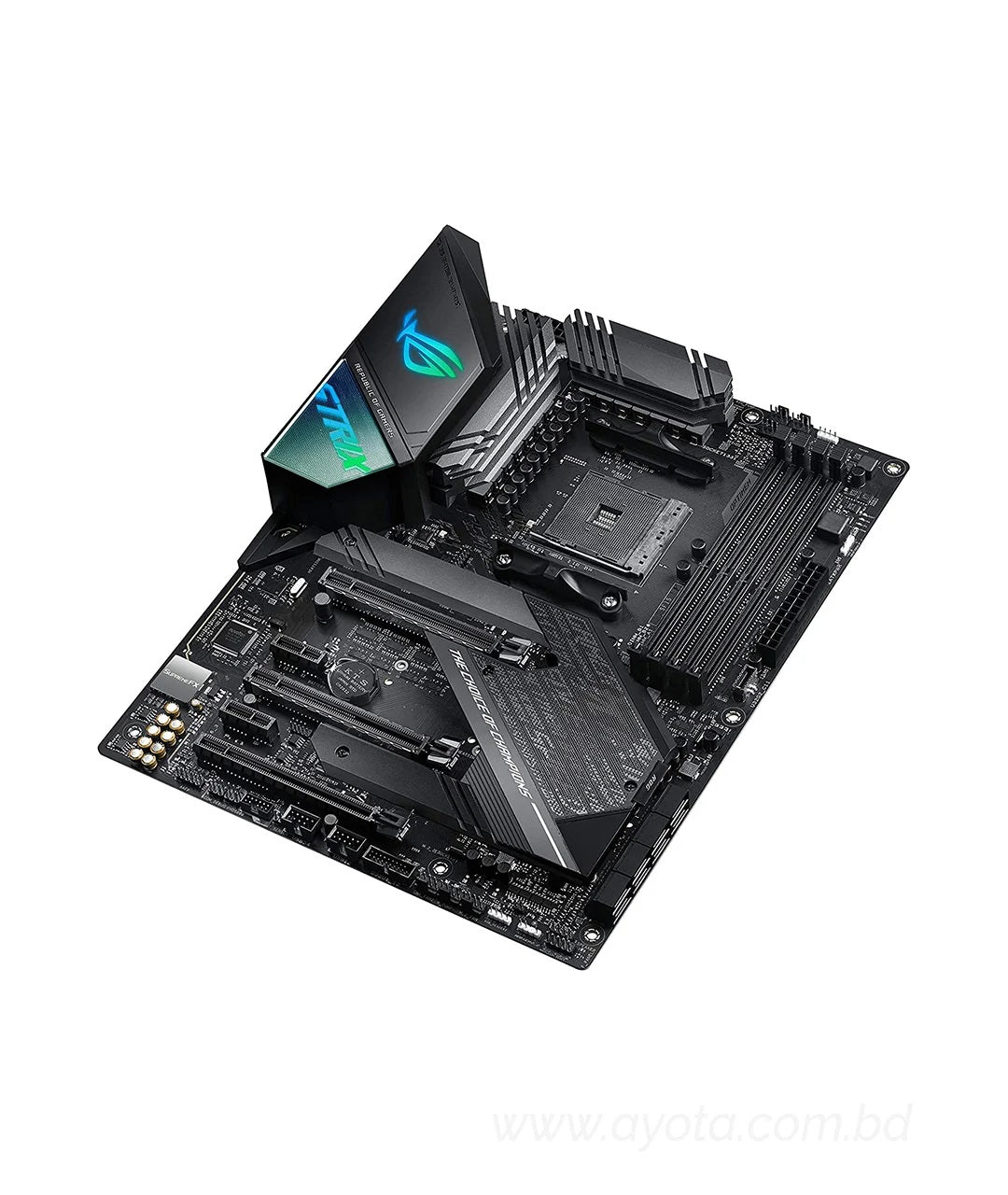 ASUS AMD AM4 ROG Strix X570-F Gaming ATX Motherboard with PCIe 4.0, Dual M.2, SATA 6Gb/s, USB 3.2 Gen 2