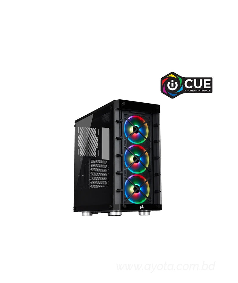 Corsair Crystal iCUE 465X RGB Mid-Tower ATX Smart Case-Best Price In BD 