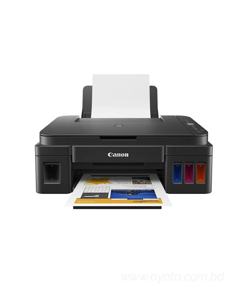 Canon Pixma G2010 All-in-One Ink Tank Colour Printer (Black)
