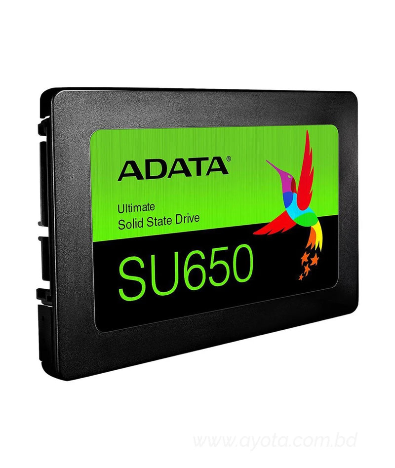 Adata Ultimate SU650 2.5" 240 GB SATA III 3D NAND Internal Solid State Drive (SSD)-Best Price In BD