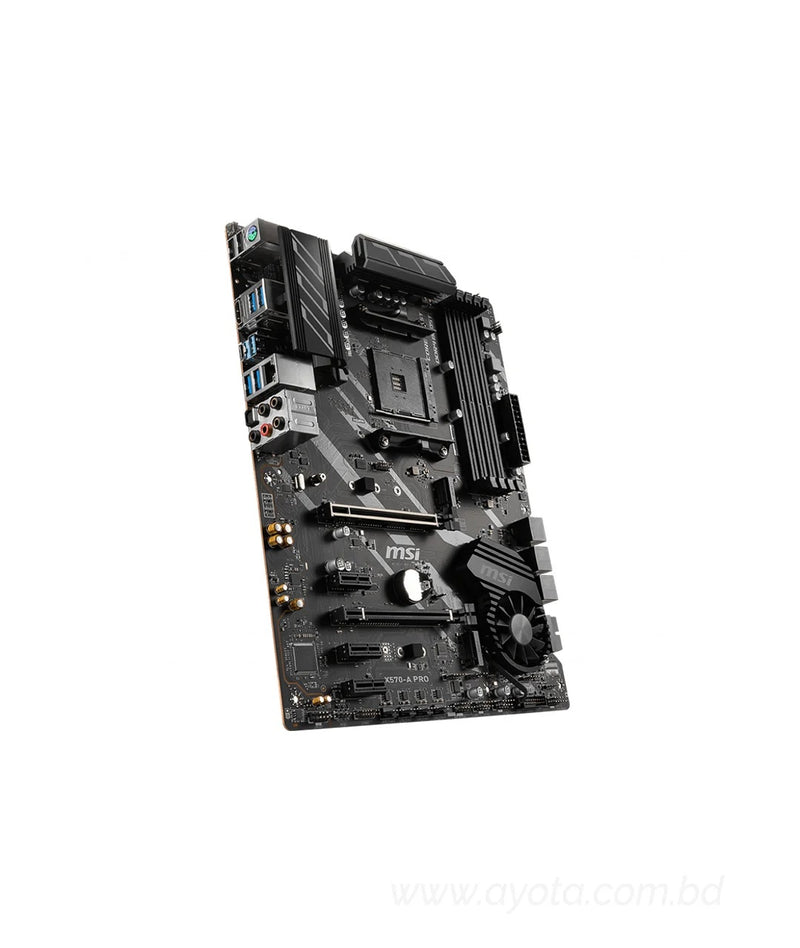 MSI X570-A Pro DDR4 AMD AM4 Socket Motherboard-Best Price In BD