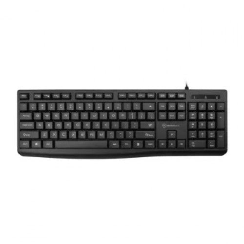 Micropack K-206 USB Keyboard | Low Cap Black Multimedia Hot Keys-Best Price In BD   
