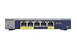 NETGEAR 8-Port Gigabit Smart Managed Plus Switch, 53w 4xPoE, ProSAFE Lifetime Protection (GS108PEv3)