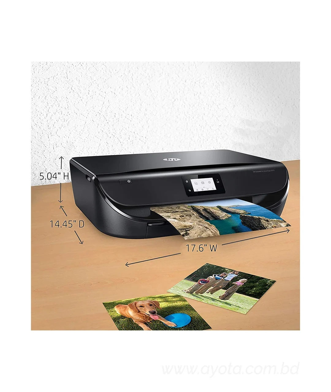 HP DeskJet Ink Advantage 5075 All-in-One Printer (Print, Scan, Copy, Wifi-DIRECT, Duplex)