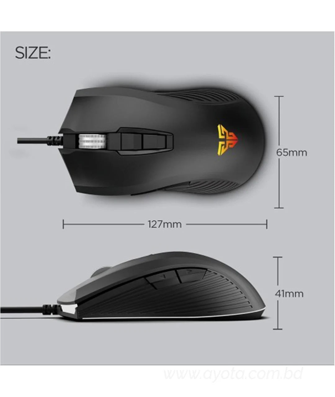 FANTECH Macro RGB Gaming X14 Ranger  Mouse