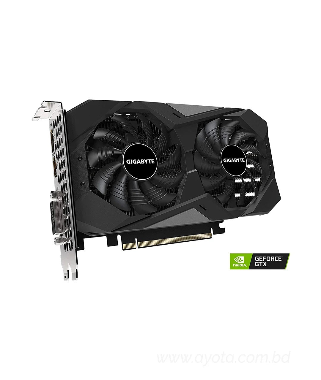 Gigabyte GeForce GTX 1650 D6 WINDFORCE OC 4G Graphics Card, 2X WINDFORCE Fans, 4GB 128-Bit GDDR6, GV-N1656WF2OC-4GD Video Card