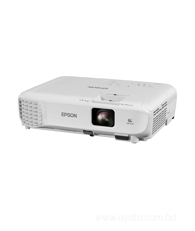 Epson EB-W05 3300 Lumens WXGA 3LCD Multimedia Projector-Best Price In BD