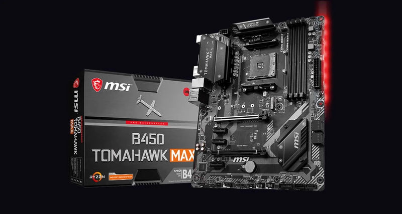 MSI B450 TOMAHAWK MAX AM4 AMD ATX Motherboard-Best Price In BD