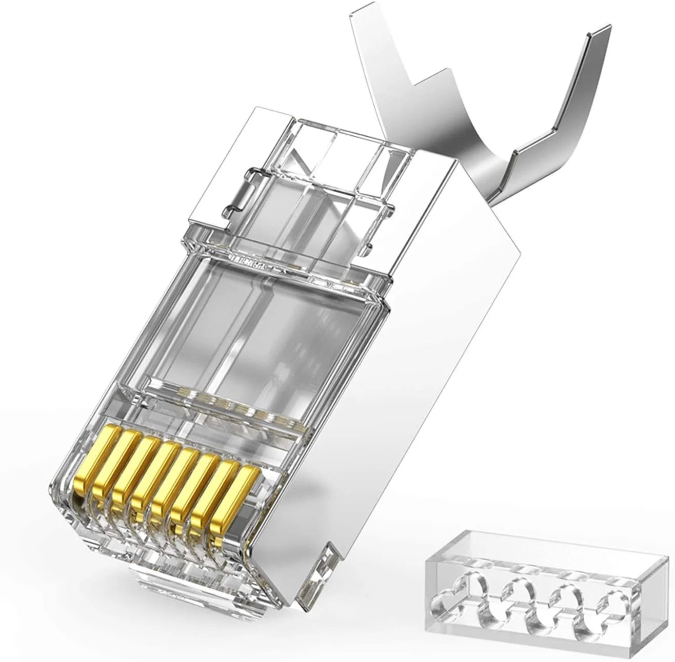 Ugreen RJ45 Cat 6 Shielding Crystal Connector-Best Price In BD