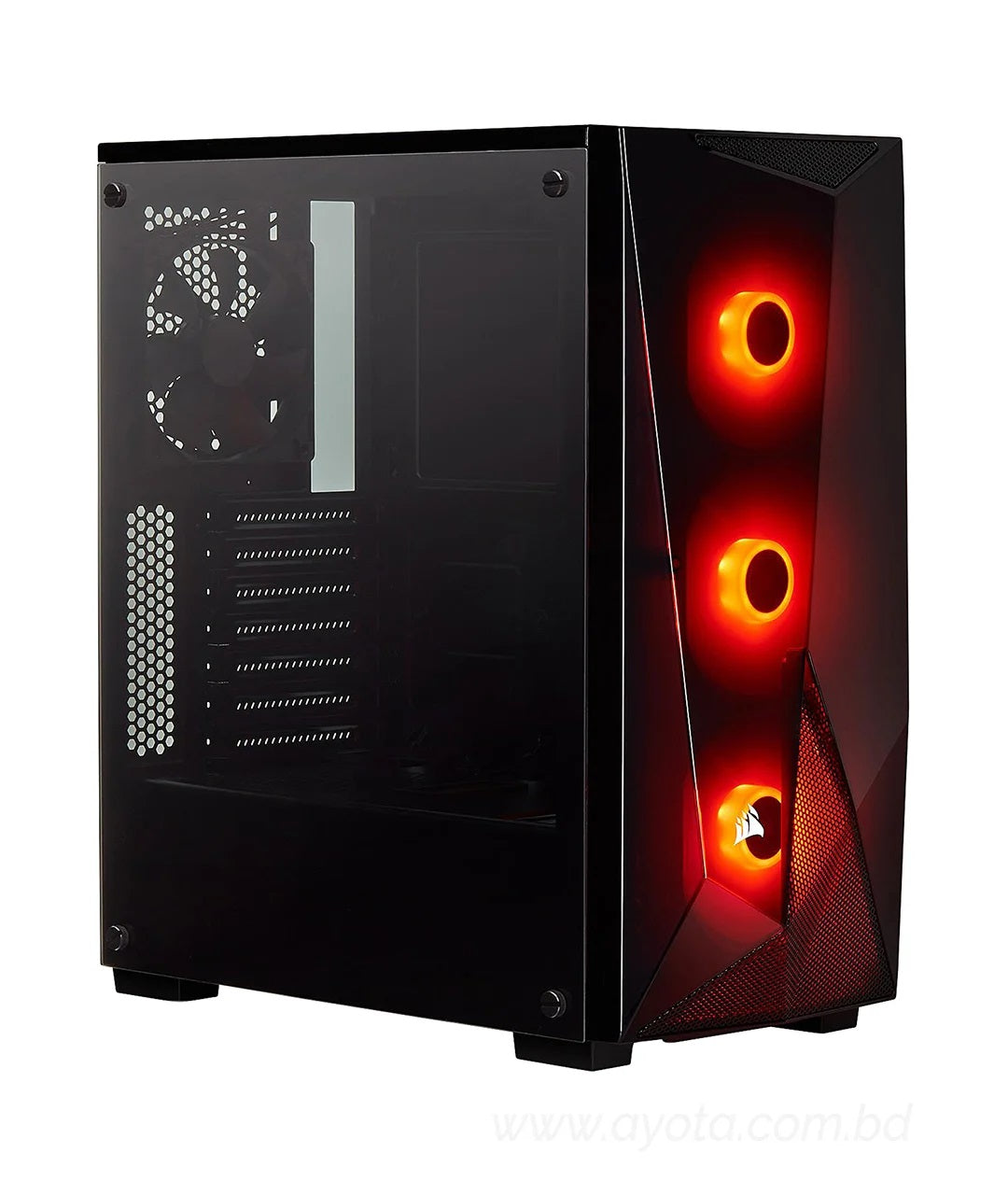 Corsair CARBIDE SPEC-DELTA RGB ATX Gaming Case Black - CC-9011166-WW-Best Price In BD   