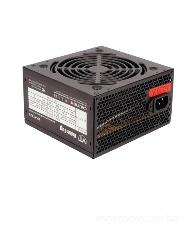 Value-Top VT-S200B Real 200W Black ATX Power Supply-Best Price In BD   